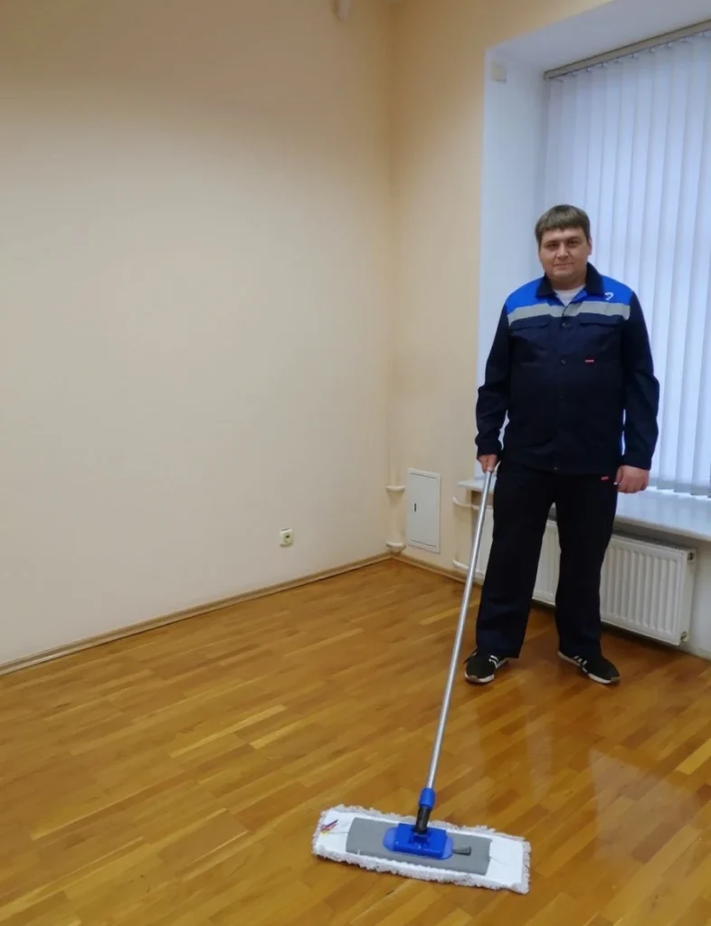 Влажная уборка — фото работы ОСТ